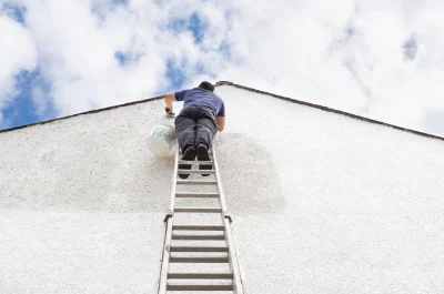 Peinture extérieure à Trizay — façades et ravalement